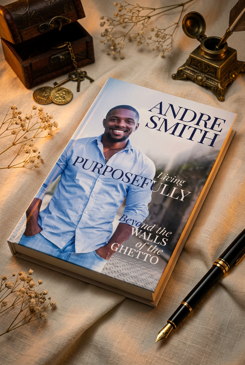 Living Purposefully Beyond the Walls of Ghetto — hardcover edition with gold foil